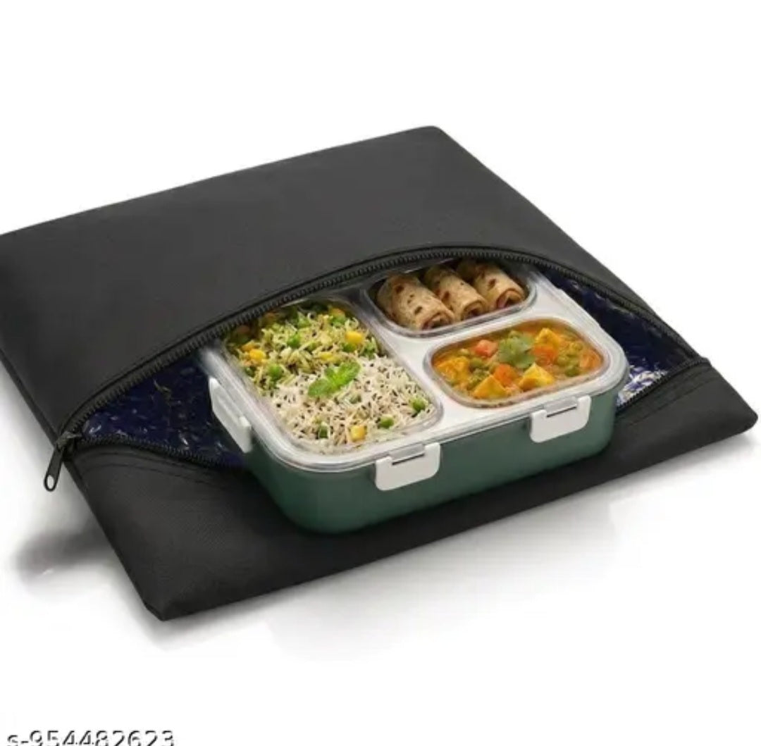 Portable Insulated Lunch Pouch for tiffin Box
Hot & Cold Food Storage