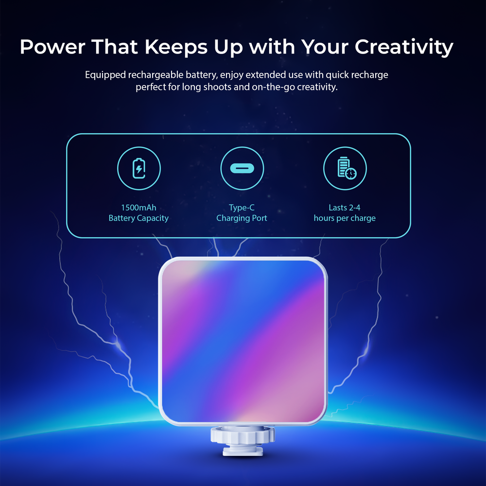 GlowPro™ Influencer Light – Professional LED Ring Light for Creators & Streaming